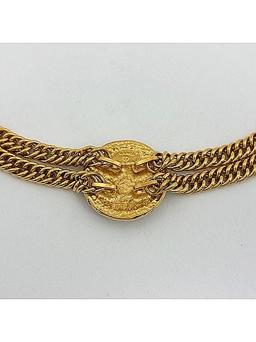 Chanel Chanel necklace, Coco Mark, GP gold, for women. (view 2)