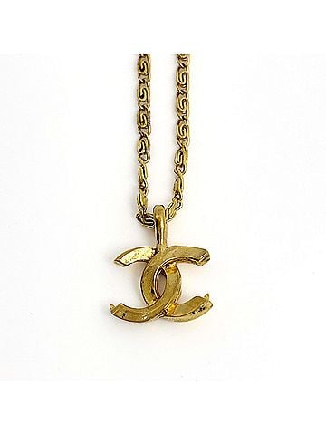 Chanel Chanel necklace, Coco Mark, GP gold, for women. (view 2)