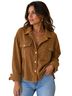 Entro Brown Button-Down Shirt Size L - photo 1