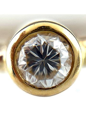 Cartier Cartier Three-Color Twist Ring, Yellow Gold (YG), Diamond 750 Diamond, Women's. (view 2)