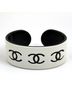Chanel 100% Synthetic White Chanel Bangle, Coco Mark, Plastic, White, Women's One size - photo 2