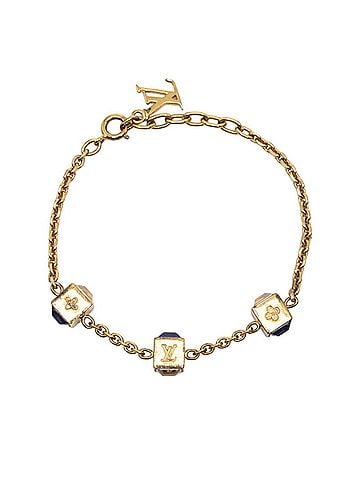 Louis Vuitton Louis Vuitton Bracelet Gamble M65209 Gold Plated Women's LOUIS VUITTON (view 1)