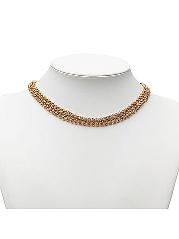 Chanel Chanel Chain Necklace 02A Gold Plated GP Women's CHANEL (view 1)