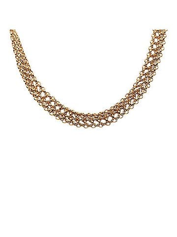 Chanel Chanel Chain Necklace 02A Gold Plated GP Women's CHANEL (view 2)