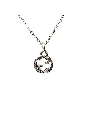 Gucci Gucci Interlocking G Necklace, SV925 Silver, Women's GUCCI (view 2)