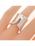 Tiffany & Co. 100% Sterling Silver Multi Color Tiffany Split Ring One size - photo 5
