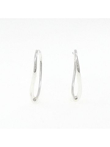 Tiffany & Co. Tiffany Open Heart Hoop Earrings (view 2)