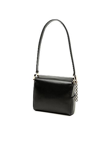 Salvatore Ferragamo Salvatore Ferragamo Gancini One-Shoulder Bag, Black Leather, Women's (view 2)