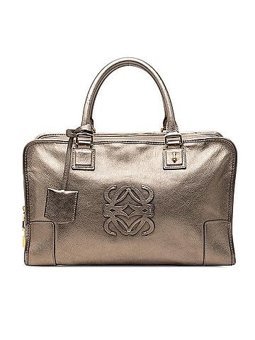 Loewe Loewe Anagram Amazona 36 Handbag, Gold Leather, Women's LOEWE (view 1)