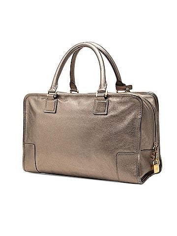 Loewe Loewe Anagram Amazona 36 Handbag, Gold Leather, Women's LOEWE (view 2)