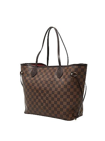 Louis Vuitton Louis Vuitton Damier Neverfull MM Shoulder Bag Tote N40599 Brown Leather Women's LOUIS VUITTON (view 2)