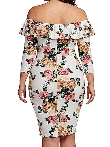 Urban Rose Cocktail Dress (view 2)