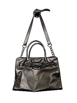 Michael Kors Hamilton Leather Satchel (view 1)