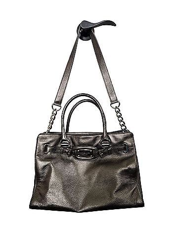 Michael Kors Hamilton Leather Satchel (view 1)