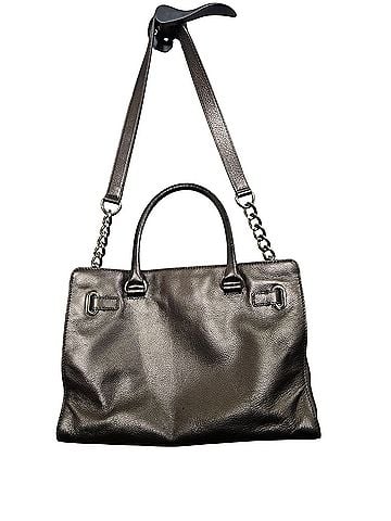 Michael Kors Hamilton Leather Satchel (view 2)