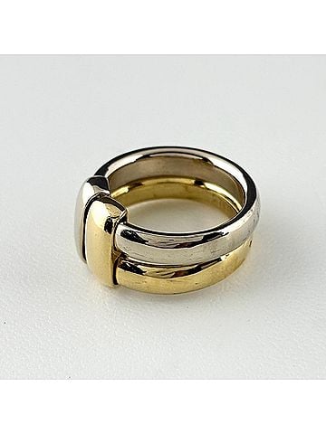 Hermès Hermes HERMES Ring YG Yellow Gold 750 Women's (view 2)