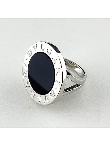 Bvlgari Bvlgari Bulgari Big Ring, Onyx 750 Onyx, Women's (view 2)
