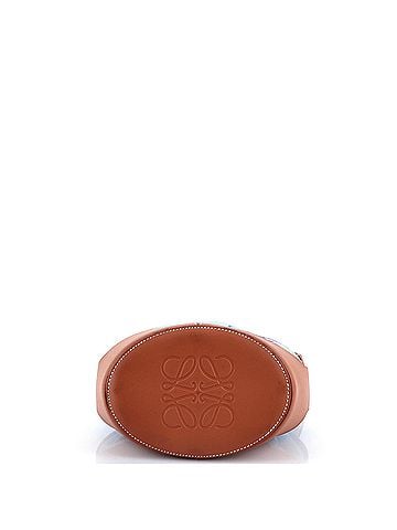 Loewe Paula's Ibiza Balloon Bucket Bag Printed Canvas and Leather Mini (view 2)