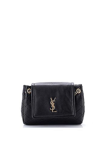 Saint Laurent Nolita Satchel Quilted Leather Mini (view 1)