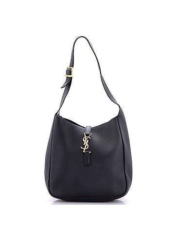 Saint Laurent Le 5 a 7 Supple Hobo Leather Small (view 1)