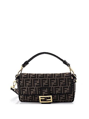 Fendi Baguette NM Bag Zucca Canvas Medium (view 1)