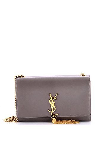 Saint Laurent Classic Monogram Tassel Crossbody Bag Leather Medium (view 1)