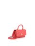 Chanel 100% Leather Red Coco Top Handle Bag Chevron Caviar Mini One size - photo 3