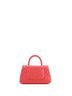 Chanel 100% Leather Red Coco Top Handle Bag Chevron Caviar Mini One size - photo 4