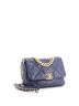 Chanel 100% Leather Blue 19 Flap Bag Quilted Leather Medium One size - photo 3