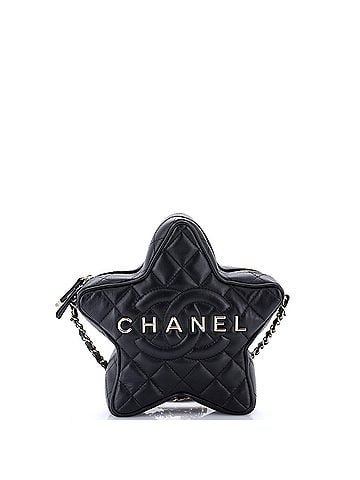 Chanel CC Walk of Fame Star Bag Quilted Lambskin (view 1)