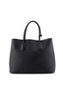 Prada 100% Leather Black Cuir Double Tote Saffiano Leather Medium One size - photo 4