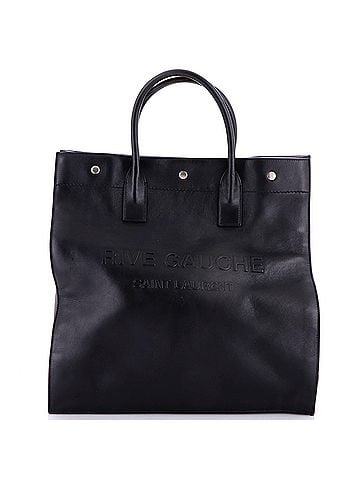 Saint Laurent Rive Gauche Shopper Tote Leather Tall (view 1)