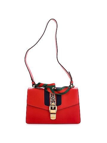 Gucci Sylvie Shoulder Bag Leather Small (view 1)
