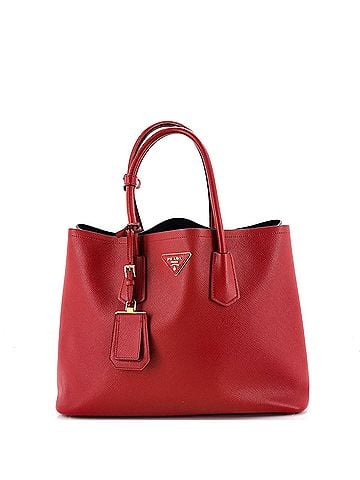 Prada Cuir Double Tote Saffiano Leather Large (view 1)