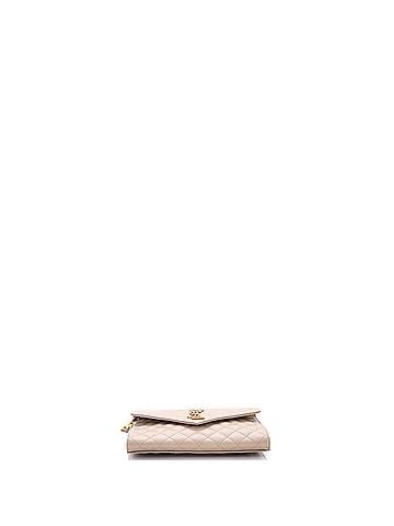 Saint Laurent Classic Monogram Envelope Wristlet Clutch Mixed Matelasse Leather (view 2)