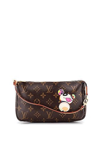 Louis Vuitton Pochette Accessoires Limited Edition Monogram Murakami Panda (view 1)
