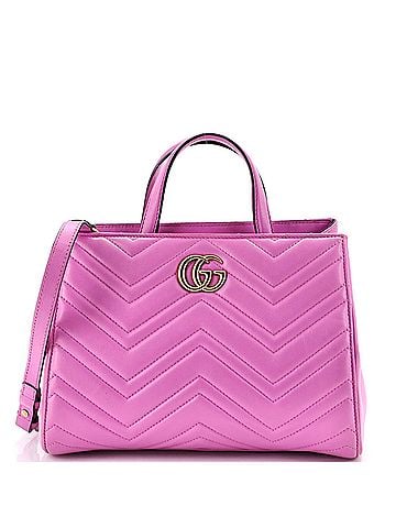 Gucci GG Marmont Tote Matelasse Leather Small (view 1)