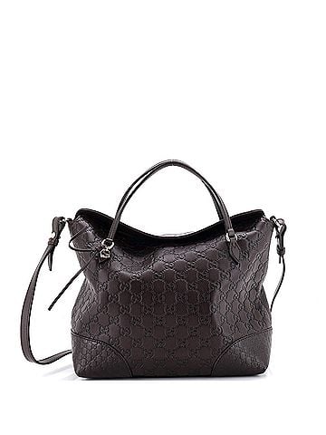 Gucci Bree Convertible Top Handle Bag Guccissima Leather Medium (view 1)