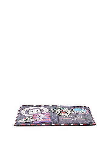 Gucci Night Courrier Pouch GG Coated Canvas with Applique (view 2)