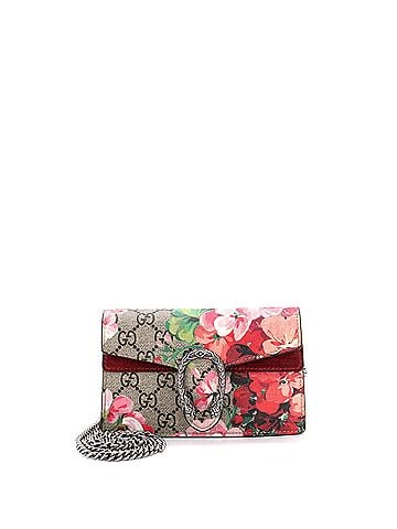 Gucci Dionysus Bag Blooms Print GG Coated Canvas Super Mini (view 1)