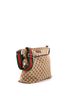 Gucci 100% Canvas Plain Brown Front Pocket Web Messenger GG Canvas Medium One size - photo 3