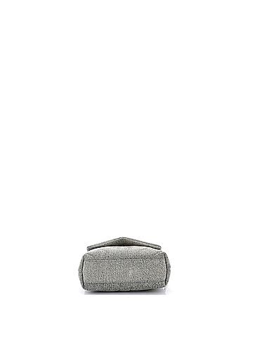Saint Laurent Loulou Shoulder Bag Matelasse Chevron Denim Toy (view 2)