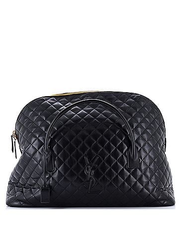 Saint Laurent ES Giant Travel Bag Quilted Leather (view 1)
