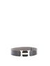 Hermès 100% Leather Black Constance Reversible Belt Leather Medium One size - photo 1