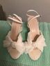 Loeffler Randall Solid White Heels Size 8 - photo 4