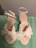 Loeffler Randall Solid White Heels Size 8 - photo 5