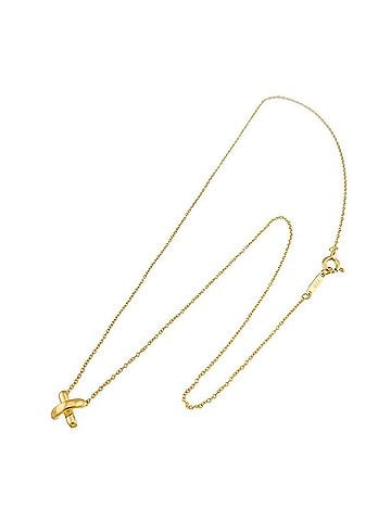 Tiffany & Co. Tiffany &amp; Co. Cross Stitch Necklace, 41cm, 18K Yellow Gold (750) (view 2)