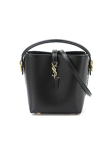 Saint Laurent Saint Laurent LE37 Mini 2-way Shoulder/Handbag, Leather, Black, Gold Hardware, 765870 (view 1)