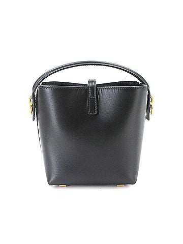 Saint Laurent Saint Laurent LE37 Mini 2-way Shoulder/Handbag, Leather, Black, Gold Hardware, 765870 (view 2)
