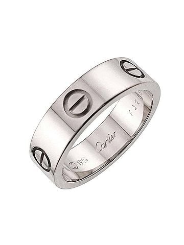 Cartier Cartier Love Ring #57, 18K WG (White Gold 750) (view 1)
